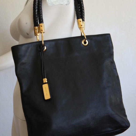 Michael Kors Skorpios Tote Woven Braided Bag - Picture 7 of 7